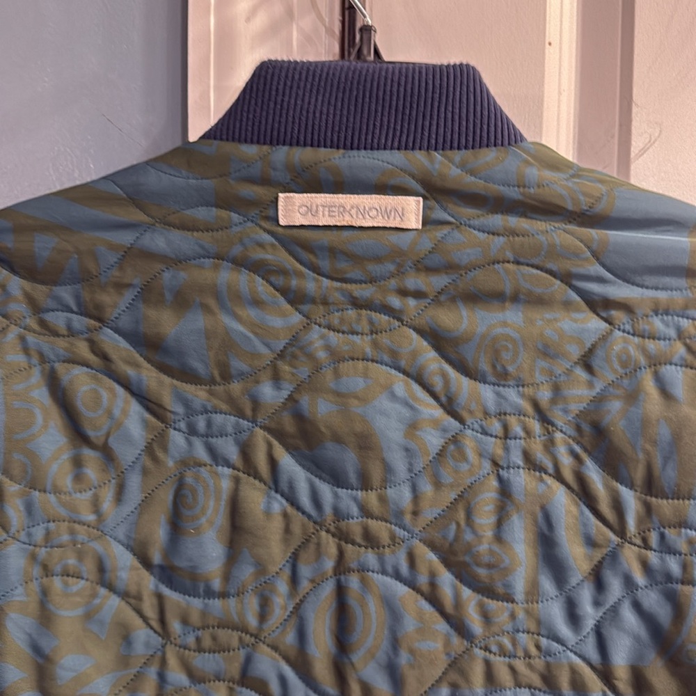 Outerknown Evolution Reversible Bomber In Indigo - image 6